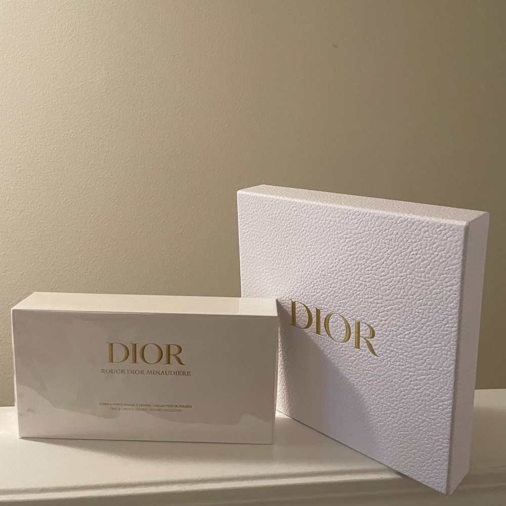 DIOR Rouge Dior Minaudiere - Lipstick Case/Clutch *2021 Holiday Limited Edition